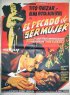 Постер «El pecado de ser mujer»