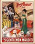 Постер «Пять проклятых джентльменов»