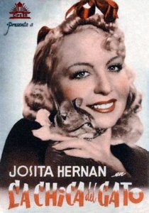 «La chica del gato»