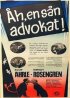 Постер «Åh, en så'n advokat»