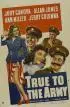 Постер «True to the Army»