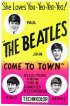 Постер «The Beatles Come to Town»