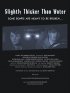 Постер «Slightly Thicker Than Water»